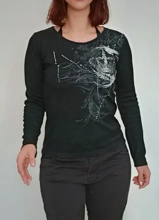 Haut manches longues 40, marque: Cache Cache, état: Très bon état, taille: L / 40 / 12, 5,00 €, 5,95 € Protection acheteurs (Pro) incluse