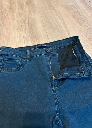 Pantalon slim bleu marine, marke: Bershka, zustand: Gut, größe: S / 36 / 8, 4,00 €, 4,90 € inklusive Vinted-Käuferschutz