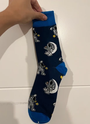 Chaussettes pour homme astronautes, brand: Coton, condition: New without tags, size: One size, €7.00, €8.05 includes Buyer Protection