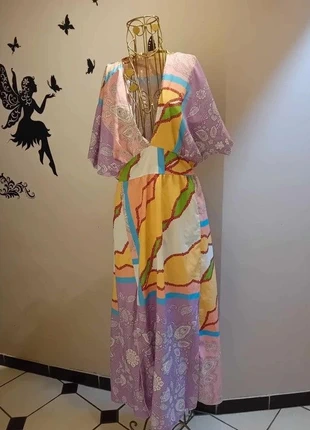 Robe longue imprimée - Made in italy, marke: Made In Italy, zustand: Sehr gut, größe: M / 38 / 10, 20,00 €, 21,70 € inklusive Vinted-Käuferschutz