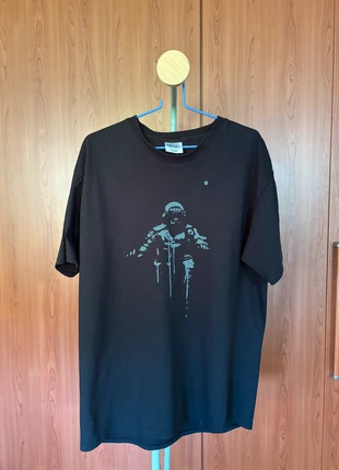 t-shirt nera Titanfall, marca: Port & Company, estado: Muito bom, tamanho: L, €15.00, €16.45 inclui Proteção do Comprador