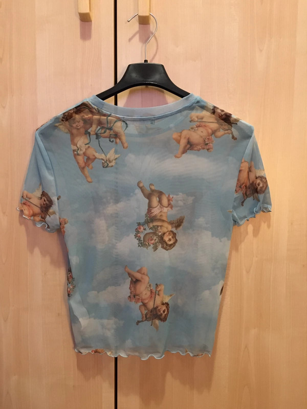 Maglietta 2025 angeli bershka