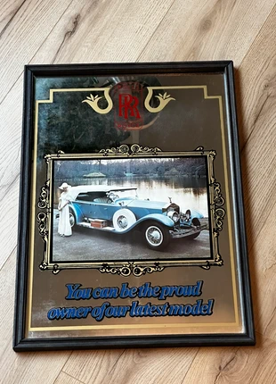 Rare Cadre miroir vintage Rolls Royce, marque: Royce, état: Bon état, 27,50 €, 29,58 € Protection acheteurs incluse