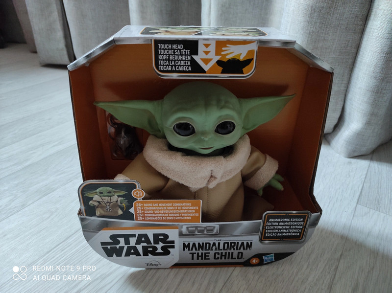 Figurine Star Wars The child Animatronic Edition Neuf The mandalorian Bebe  Yoda Grogu