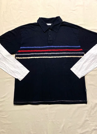 💫vintage y2k 2000’s 00’s Letrico double long sleeve layered rugby effect polo💫(SA61), marque: Angelo Litrico, état: Très bon état, taille: XXL, 2,99 €, 3,84 € Protection acheteurs (Pro) incluse