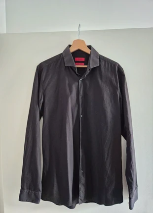 Chemise Hugo Boss Extra Slim Noir, marque: Hugo Boss, état: Très bon état, taille: M, 15,00 €, 16,45 € Protection acheteurs incluse