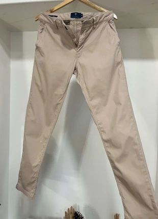 Pantalon chino Beige mastic Valorbt | IZAC | Taille 42, marque: IZAC, état: Satisfaisant, taille: W32 | FR 42, 5,00 €, 5,95 € Protection acheteurs incluse