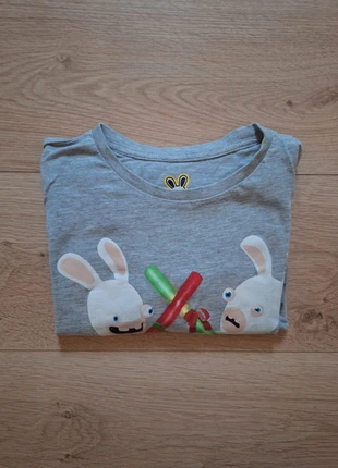 T-shirt lapin crétin 12 ans, brand: Sun City, condition: Very good, size: 12 years / 152 cm, €1.00, €1.75 includes Buyer Protection