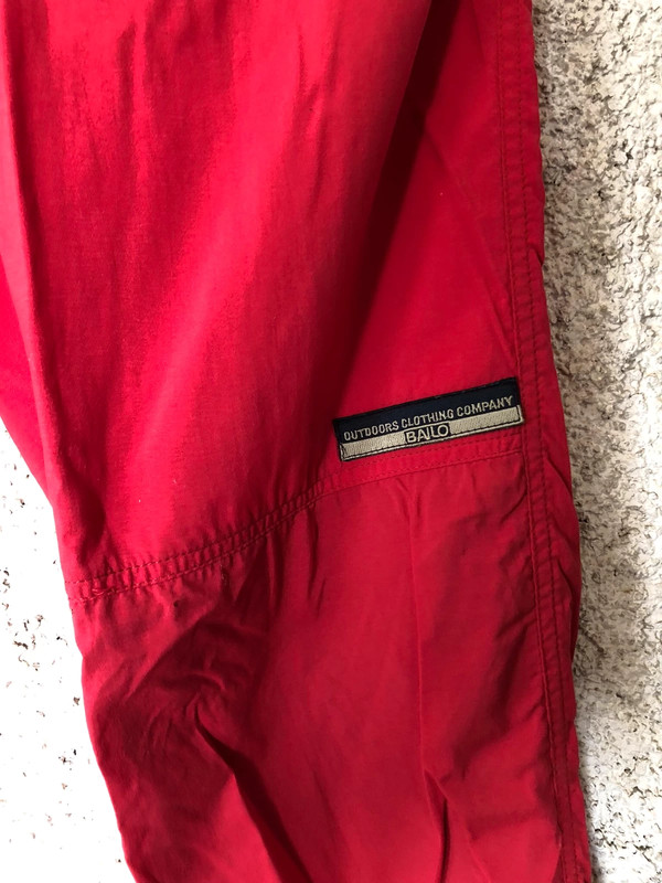 Infinity Structurally Out Pantalone leggero trekking Rosso Bailo - Vinted
