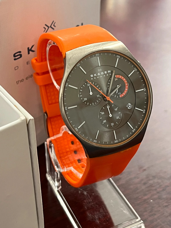 Skagen titanium watch hotsell