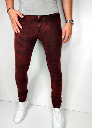 Jean slim bordeaux noir Zara T.36, marque: Zara, état: Très bon état, taille: XS, 15,00 €, 16,45 € Protection acheteurs (Pro) incluse