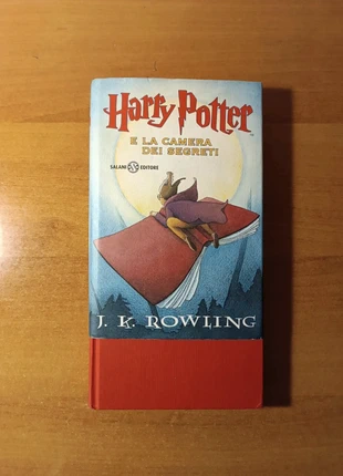 Harry Potter e la Camera dei Segreti, tela rossa, estado: Muito bom, €42.50, €45.33 inclui Proteção do Comprador