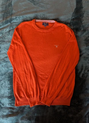 Gant mens 100% cotton wool crew neck jumper burnt orange size mens M, brand: GANT, condition: Very good, size: M, £14.00, £15.40 includes Buyer Protection
