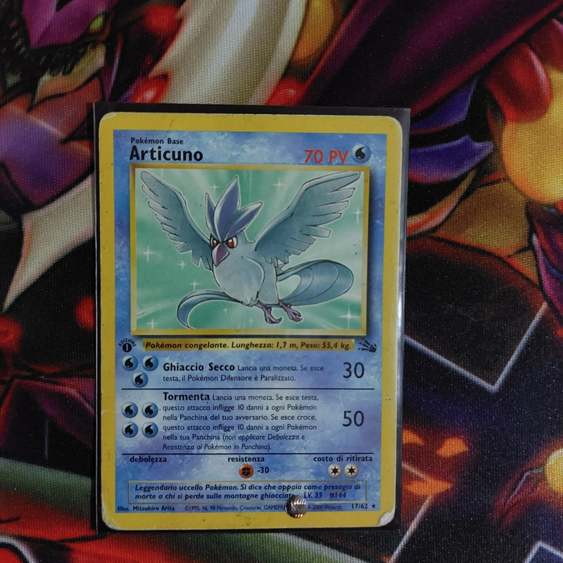 carta pokemon articuno fosil pca 6 ingles - Comprar Cartas Colecionáveis  antigas no todocoleccion