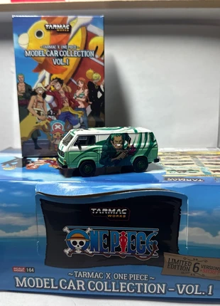 Tarmac Works 1/64 One Piece ZORO , Volkswagen T3 Panel Van, brand: One, condition: Very good, size: Preemie, up to 44cm, €29.00, €31.15 includes Buyer Protection