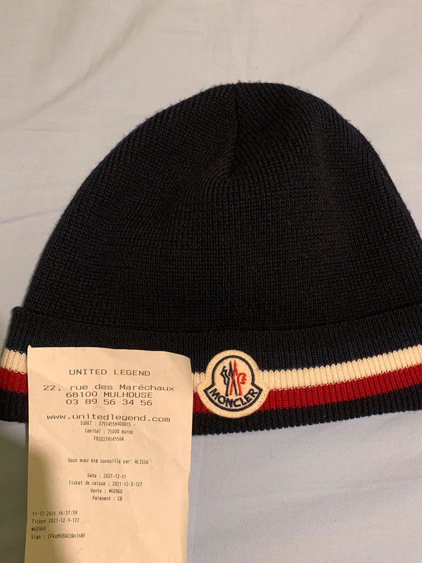 Bonnet moncler hot sale