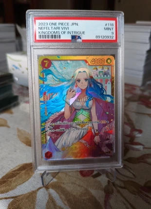 Nefel tari vivi One piece cardgame psa9 sec op04 bgs mint, marke: OnePiece, zustand: Sehr gut, 25,00 €, 26,95 € inklusive Vinted-Käuferschutz