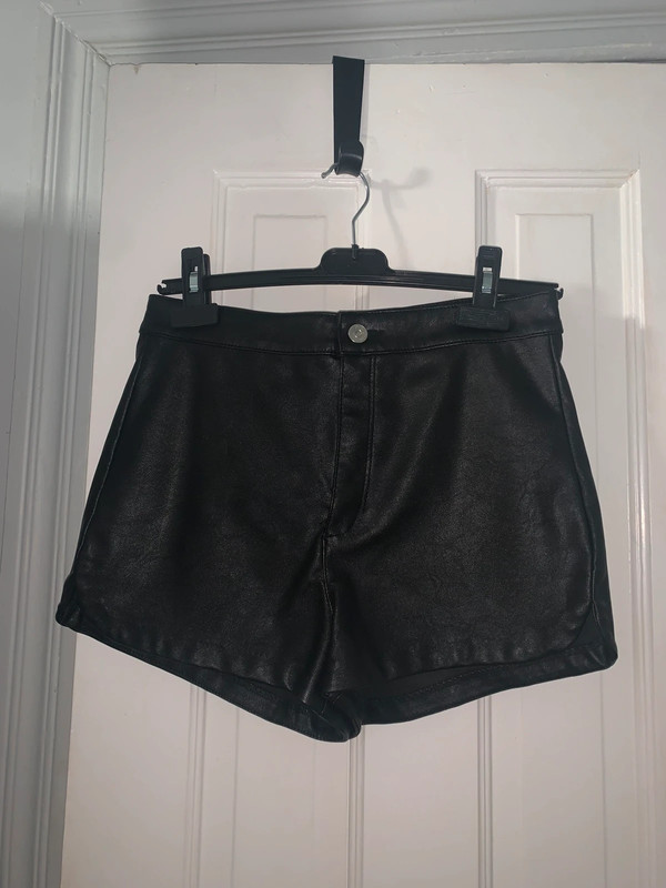 Leather shorts 1