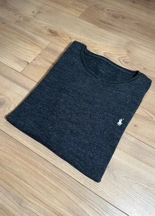 Tee-shirt Ralph Lauren gris foncé logo brodé blanc taille XXL, brand: Polo Ralph Lauren, condition: Very good, size: XXL, €13.00, €14.35 includes Buyer Protection