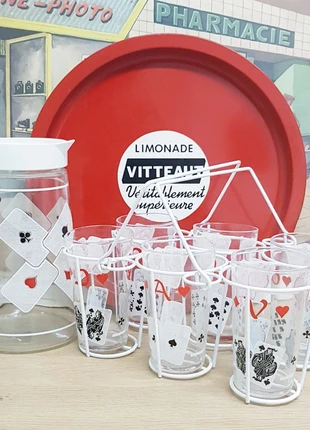 Poker drinks set, marke: Vintage, zustand: Gut, 42,00 €, 44,80 € beinhaltet Vinted-Käuferschutz Pro