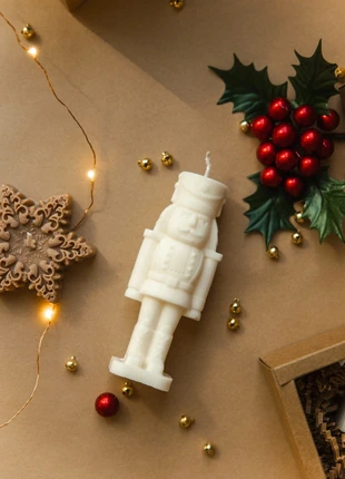 Nutcracker candle, brand: Eucalyptus, condition: New with tags, £7.00, £8.05 includes Buyer Protection