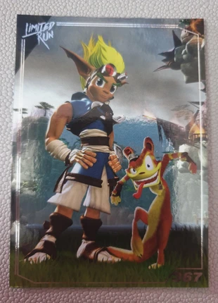 Jak and Daxter x Limited run Games carte 367 Silver, brand: Jak and Daxter., condizioni: Ottime, €30.00, €32.20 include la Protezione acquisti