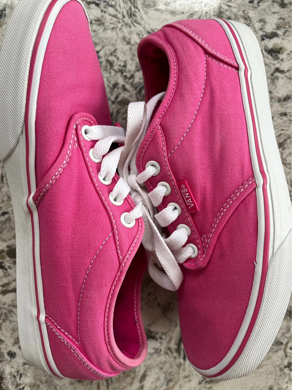 Pink vans size 6 hot sale