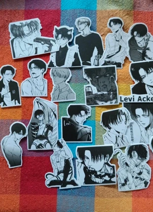 Stickers Levi Ackerman/Attack on Titan, marca: Attack On Titan, estado: Nuevo con etiquetas, 2,50 €, 3,33 € Protección al comprador incluida