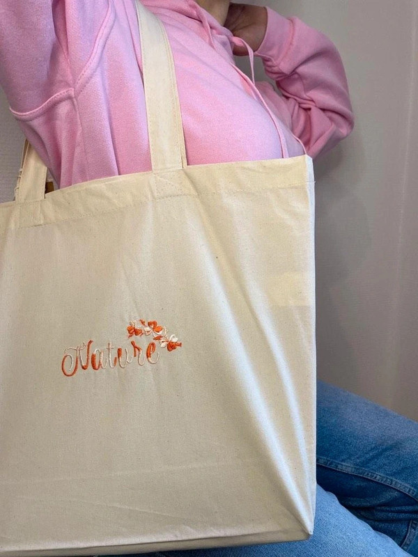 Tote bag brod unisexe Vinted