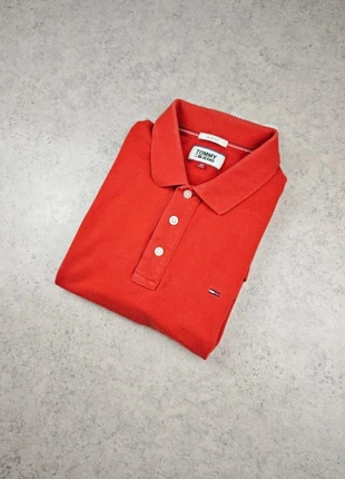 Polo Tommy Hilfiger rouge logo manches courtes taille M, marque: Tommy Hilfiger, état: Très bon état, taille: M, 19,00 €, 20,65 € Protection acheteurs (Pro) incluse