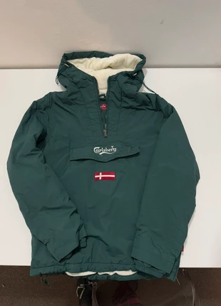 Parka giacca napapijri x carlsberg taglia s colore verde scuro, marca: Napapijri, estado: Muito bom, tamanho: S, €49.99, €53.19 inclui Proteção do Comprador