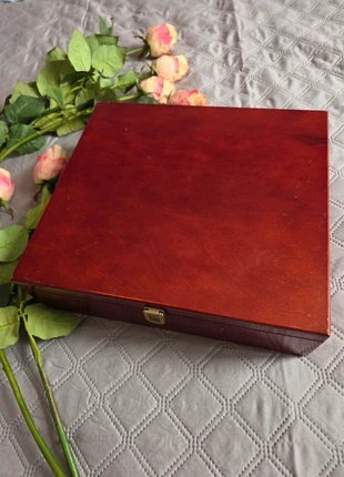 Boîte à thé ou à café Nescafé en bois vintage, marca: Nescafé, estado: Muito bom, €7.00, €8.05 inclui Proteção do Comprador