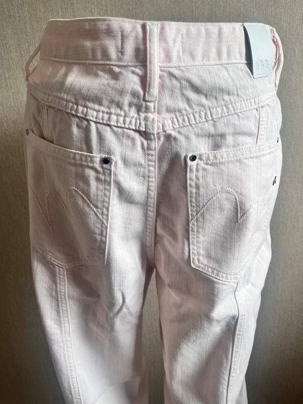 New dames jeans spijkerbroek licht roze maat 27 M merk MET M6 Raquel FA 5