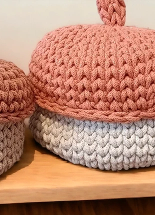 lot de deux paniers déco, brand: Fait Main, condition: New, €52.00, €55.30 includes Buyer Protection