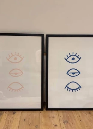 Asleep Awake Print, brand: Fine little day, condition: New without tags, £15.00, £16.45 includes Buyer Protection