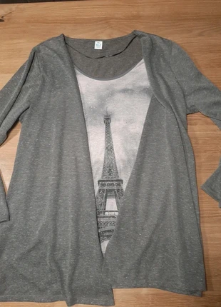 T-shirt avec gilet intégré MS mode T.XL, marque: MS Mode, état: Très bon état, taille: XXL / 44 / 16, 5,00 €, 5,95 € Protection acheteurs incluse