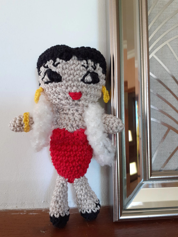 adorable Betty BOOP au crochet