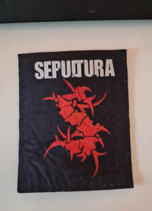 Obrázek k inzerátu: Sepultura naszywka patch metal rock grunge diy punk