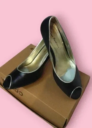 Zapatos de tacón negros 37, merk: descuentolote, staat: Heel goed, maat: 37, € 3,00, € 3,85 inclusief Kopersbescherming