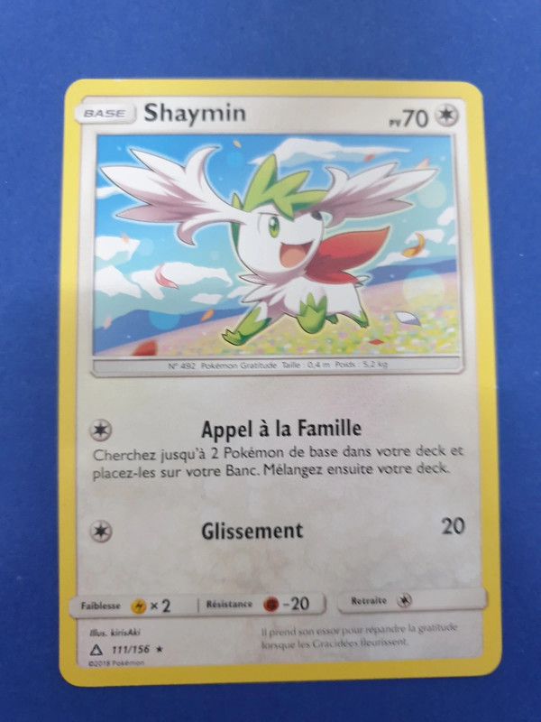 Carte Pokémon Shaymin V - Vinted