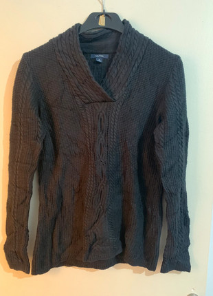 Pull en Laine Torsadé Nautica Noir Taille M, brand: Nautica, condition: Very good, size: M, 10.00 €, 11.20 € includes Buyer Protection