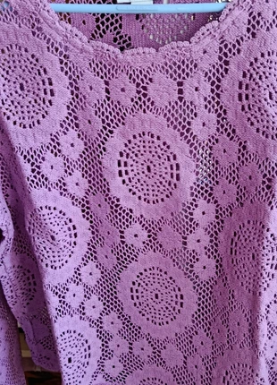 Joli pull style crochet, brand: Cotton Club, condition: New without tags, size: XL / 42 / 14, €10.00, €11.20 includes Buyer Protection