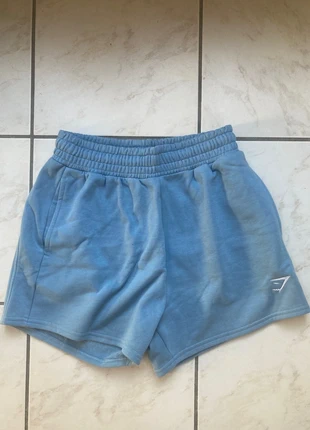 Short Gymshark taille XS couleur bleu, marke: Gymshark, zustand: Sehr gut, größe: XS / 34 / 6, 12,00 €, 13,30 € beinhaltet Vinted-Käuferschutz Pro