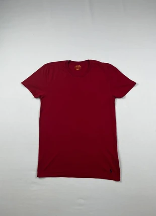 T shirt Ralph Lauren avec logo brodé noir | Taille M | rouge, brand: Ralph Lauren, condizioni: Ottime, taglia: M, €16.00, €17.50 include la Protezione acquisti