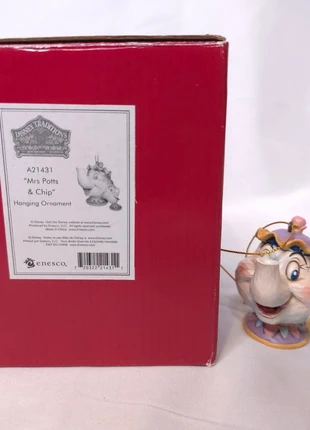 Disney Traditions Showcase A21431 Mrs Potts & Chip ornament vintage Kerst Christmas Noël, brand: Disney, condizioni: Ottime, €25.00, €26.95 include la Protezione acquisti