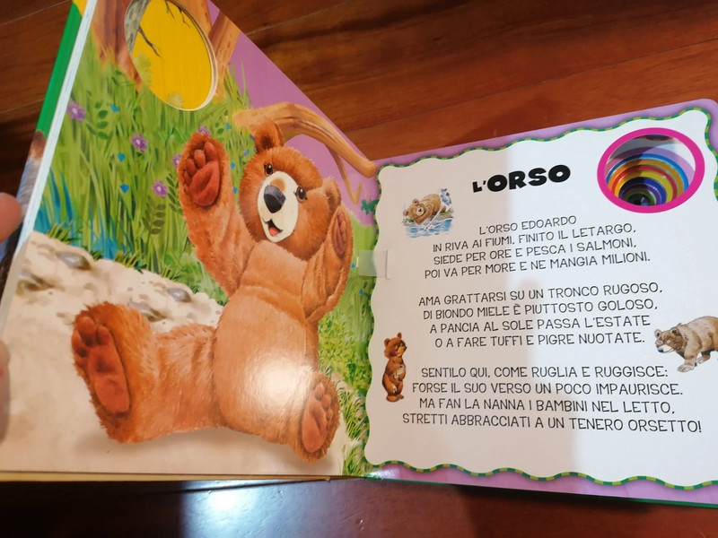 Libro per bambini. Il Bosco. Sfoglia e ascolta.