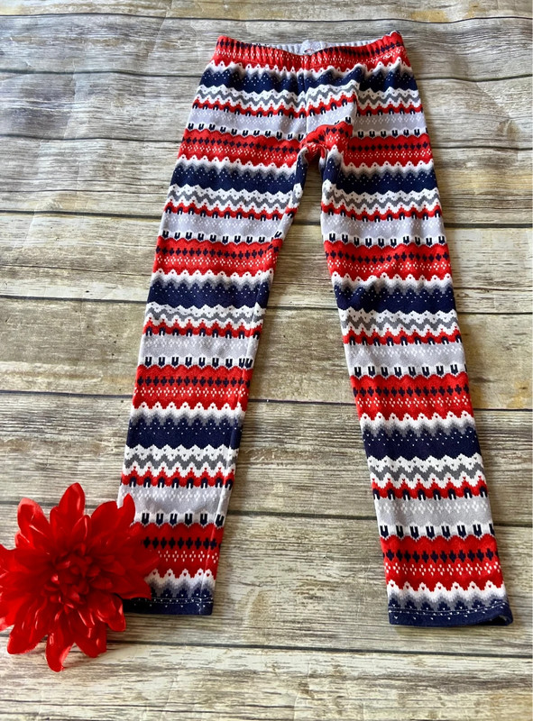 Gymboree Fair Isle Leggings-Size 7/8 1