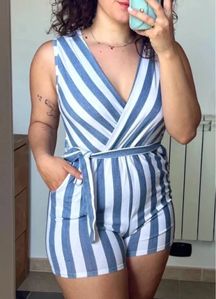 Jumpsuit playsuit tuta estiva broekpak setje set two piece one piece, merk: Zara, staat: Heel goed, maat: M / 38 / 10, € 4,00, € 4,90 inclusief Kopersbescherming