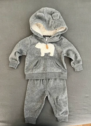 Fleeceanzug Eisbär, marke: Carter's, zustand: Sehr gut, größe: 3-6 Monate / 62, 7,00 €, 8,05 € inklusive Vinted-Käuferschutz