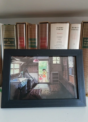 Cadre Mon voisin Totoro Miyazaki, brand: Studio Ghibli, condition: Like new, €6.00, €7.00 includes Buyer Protection